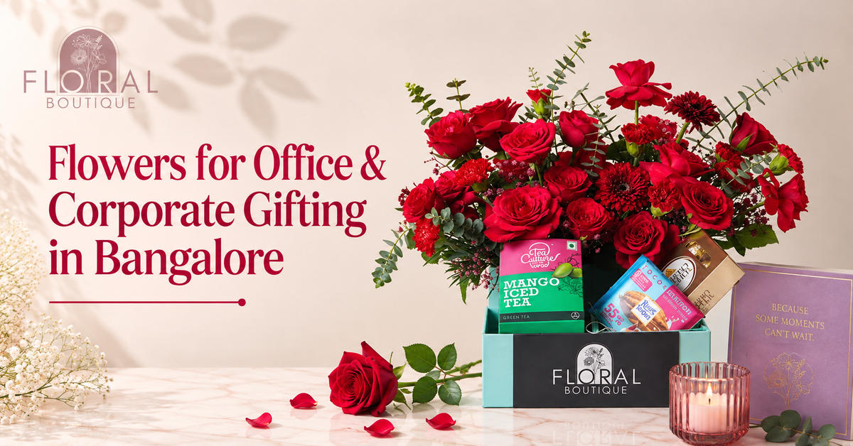 Flowers for Office and Corporate Gifting in Bangalore: What to Send Clients, Teams and Colleagues