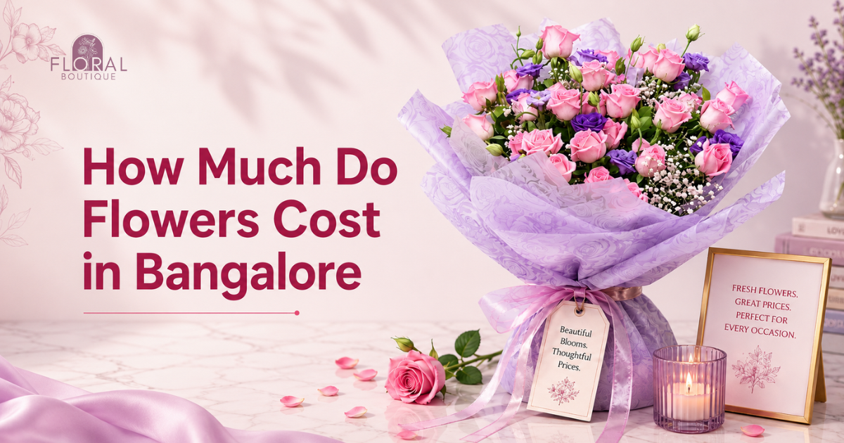 How Much Do Flowers Cost in Bangalore? A Guide to Bouquet Prices and Options