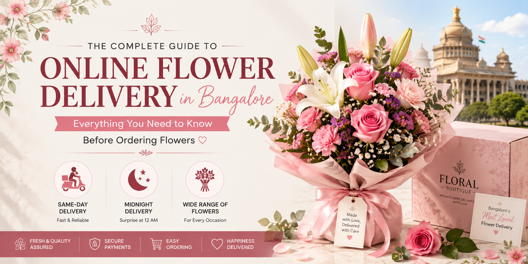 The Complete Guide to Online Flower Delivery in Bangalore: Everything You Need to Know Before Ordering Flowers