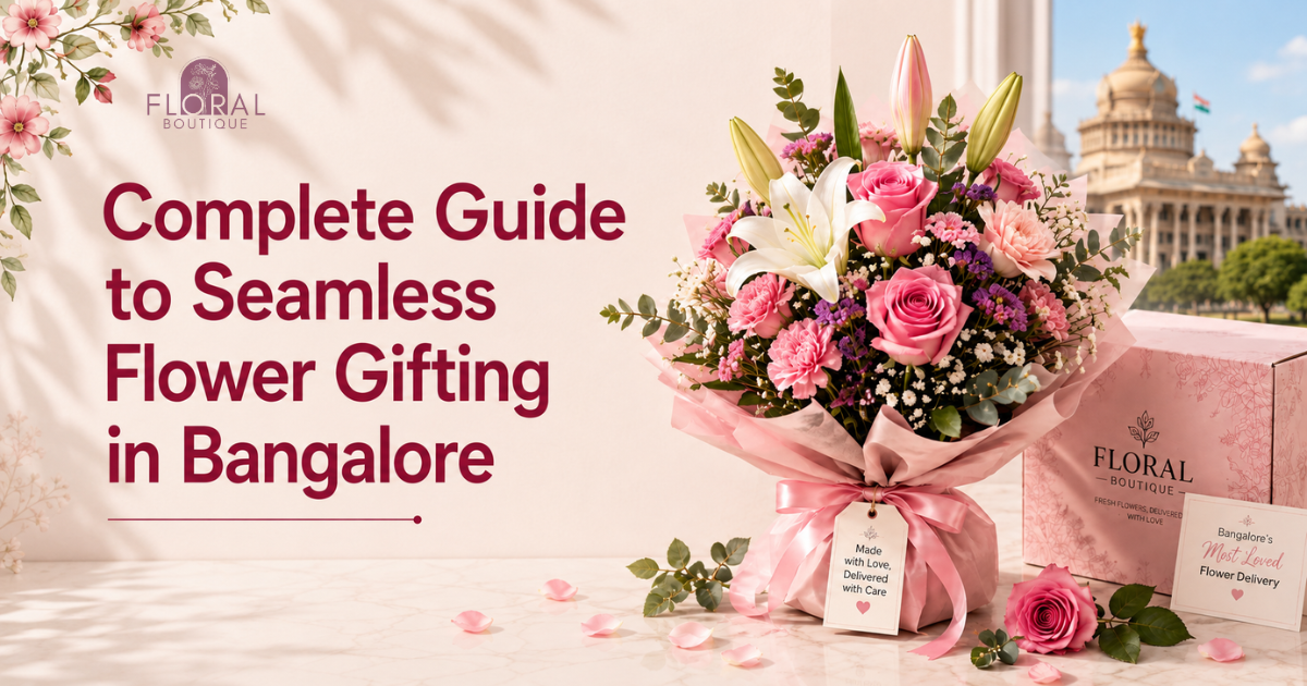 The Complete Guide to Online Flower Delivery in Bangalore: Everything You Need to Know Before Ordering Flowers