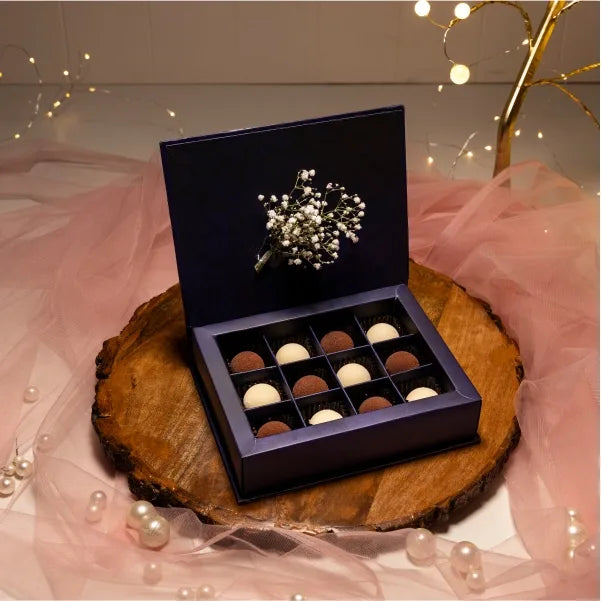 the yin yang chocolate box front view