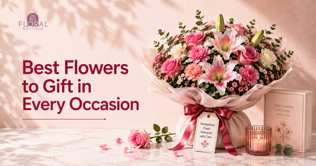 Best Flowers to Send for Every Occasion in Bangalore