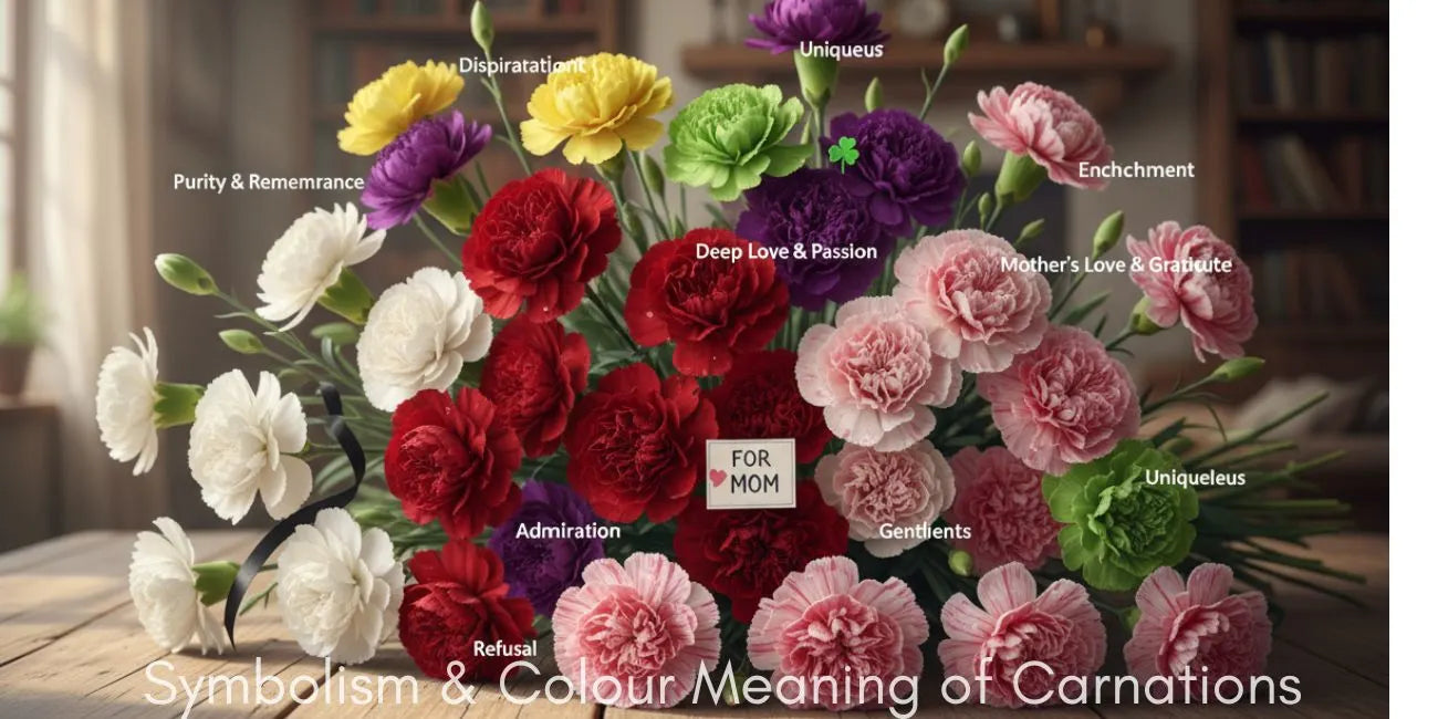 Symbolism & Colour Meaning of Carnations