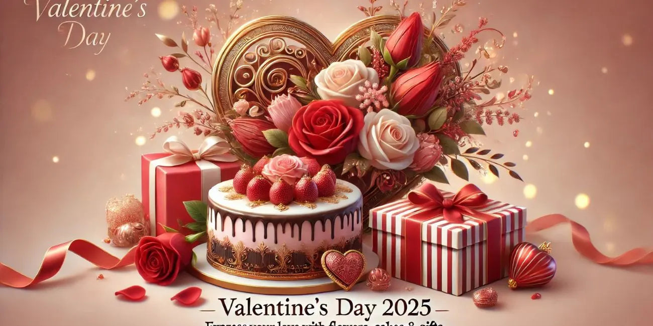 Valentine's Day Gifting Ideas 2025: Express Love with Flowers, Cakes & Gifts