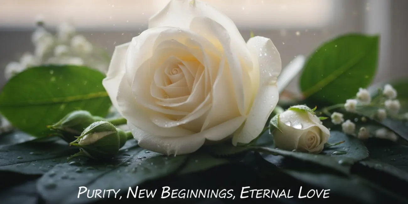 The Deep White Rose Meaning in Relationship