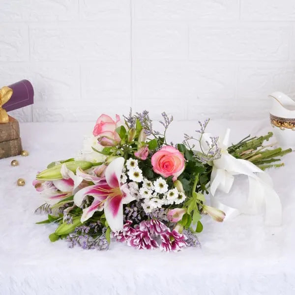 petal symphony mix flower subscription top view