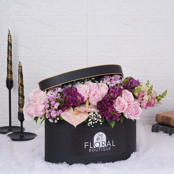 Blossoms of Grace – Luxurious Floral Gift Hamper