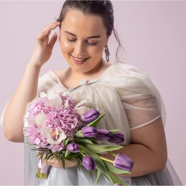 Bridal Bouquet – Hydrangea and Tulips