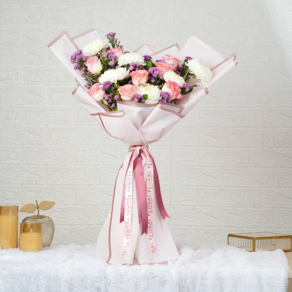 Pink Petal Harmony Bouquet I Perfect For Any Occassion