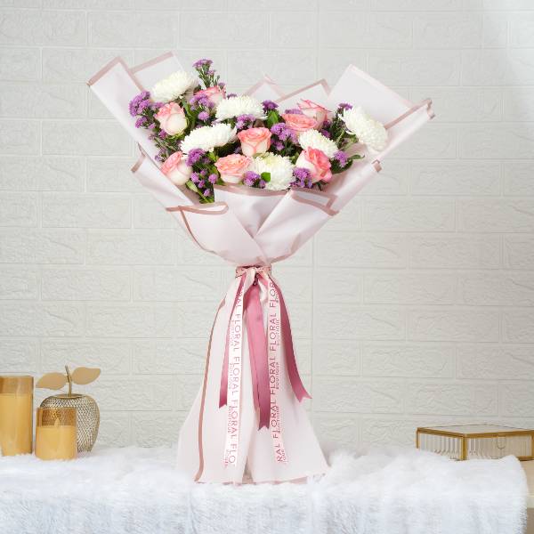 Pink Petal Harmony Bouquet